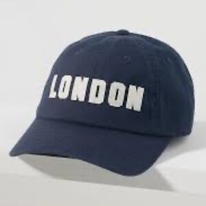 Anthropologie American Needle Navy Blue London Baseball Cap Hat NWT